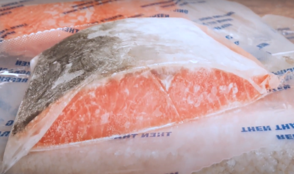 how long can you freeze cooked salmon