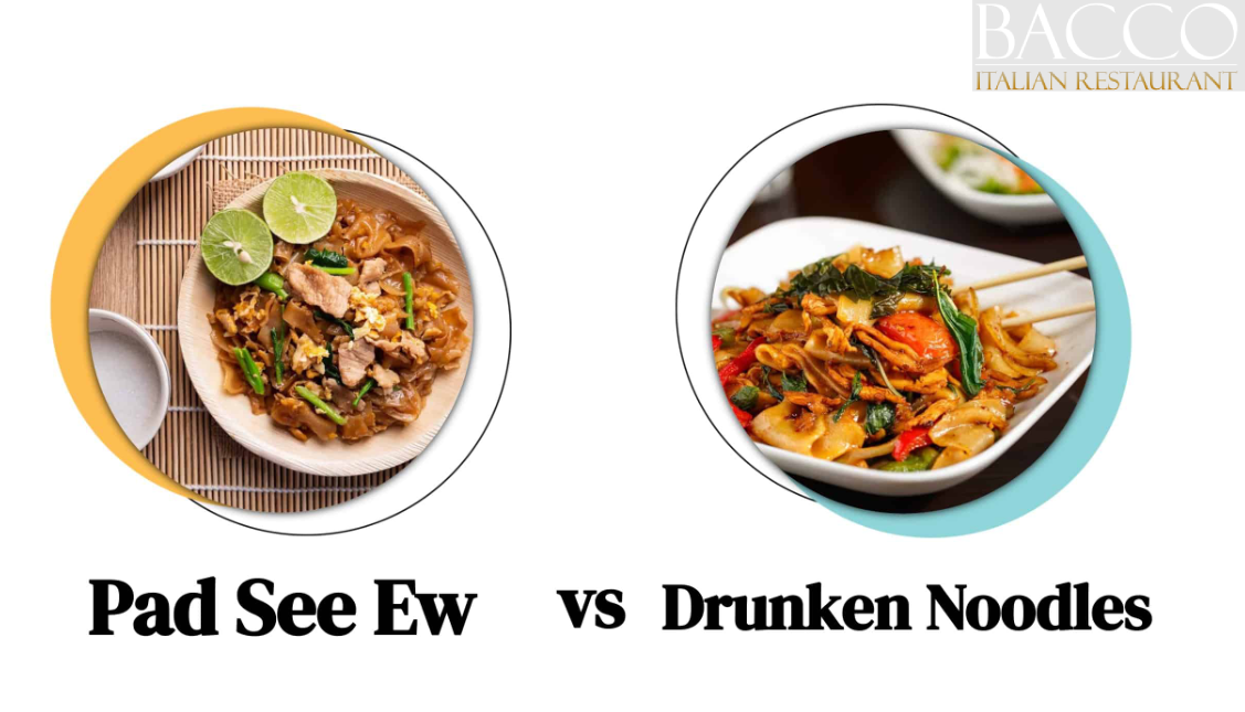 pad see ew vs drunken noodles